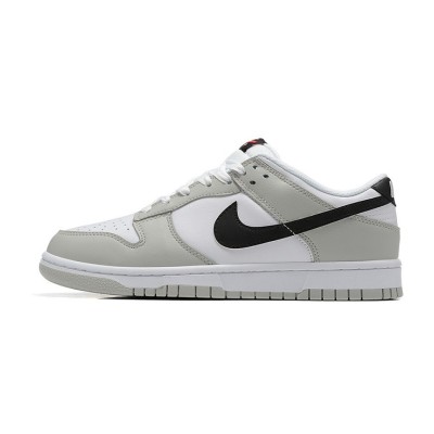 Nike Dunk Low SE "Lottery Grey/Black" Sneakers (DR9654-001) - Iconic Low-Top Basketball Shoes