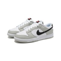 Nike Dunk Low SE "Lottery Grey/Black" Sneakers (DR9654-001) - Iconic Low-Top Basketball Shoes