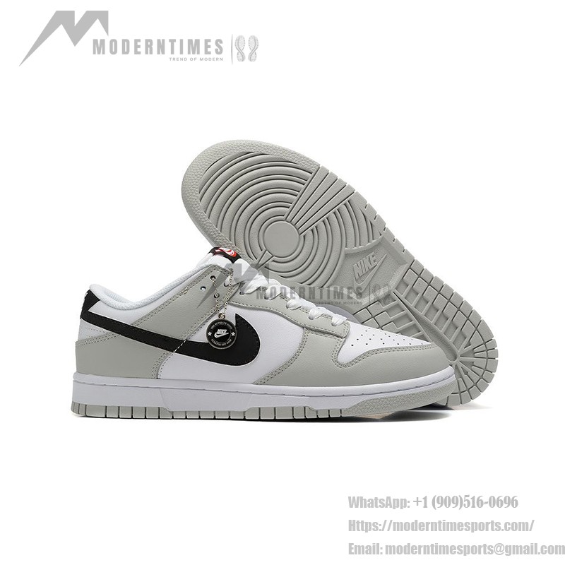 Nike Dunk Low SE "Lottery Grey/Black" Sneakers - Side View