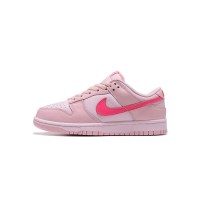 Nike Dunk Low SE "Triple Pink" Sneakers (DH9756-600) - Stylish Low-Top Basketball Shoes for Women