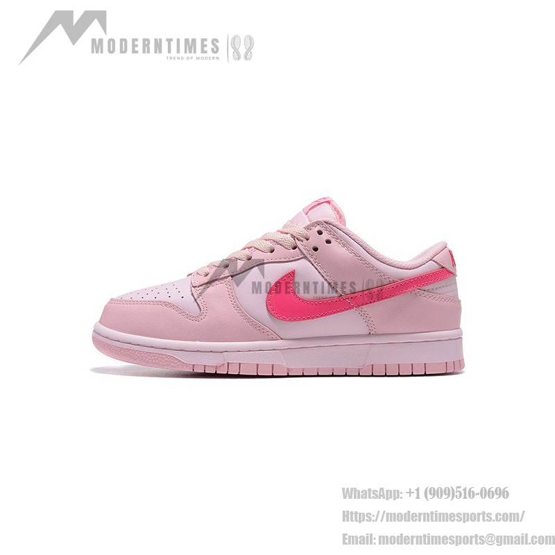 Nike Dunk Low SE "Triple Pink" Sneakers (DH9756-600) - Women’s Low-Top Basketball Shoes