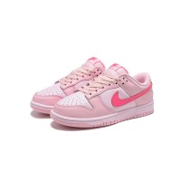 Nike Dunk Low SE "Triple Pink" Sneakers (DH9756-600) - Stylish Low-Top Basketball Shoes for Women