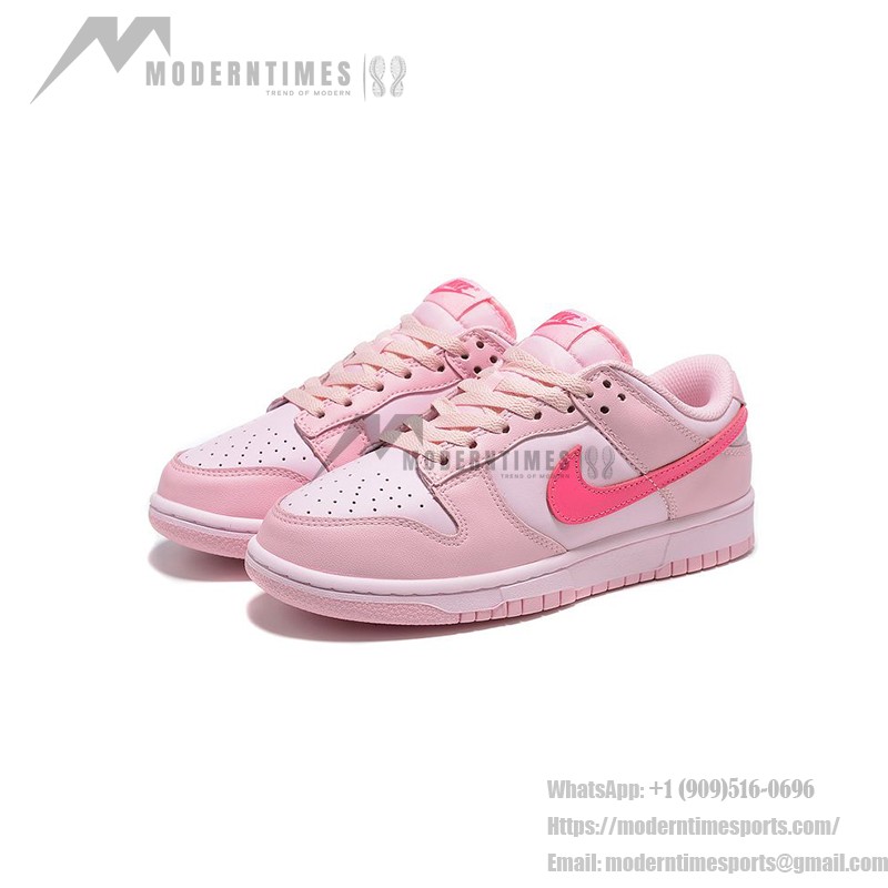 Nike Dunk Low SE "Triple Pink" Sneakers (DH9756-600) - Women’s Low-Top Basketball Shoes