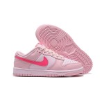 Nike Dunk Low SE "Triple Pink" Sneakers (DH9756-600) - Women’s Low-Top Basketball Shoes