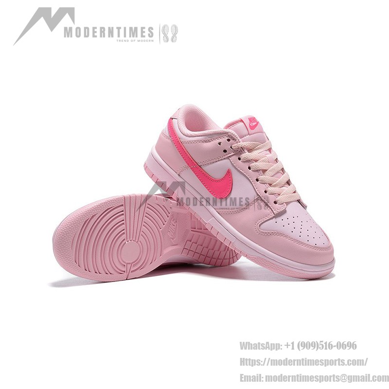 Nike Dunk Low SE "Triple Pink" Sneakers (DH9756-600) - Women’s Low-Top Basketball Shoes