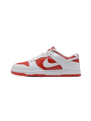 Nike Dunk Low "University Red" DD1391-600 - 스포츠와 캐주얼 스타일에 적합한 강렬한 빨간색과 흰색 스니커즈