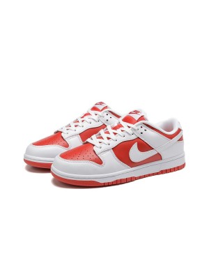 Nike Dunk Low "University Red" DD1391-600 - 스포츠와 캐주얼 스타일에 적합한 강렬한 빨간색과 흰색 스니커즈