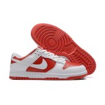 Nike Dunk Low "University Red" DD1391-600 Red and White Sneakers Side View