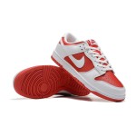 Nike Dunk Low "University Red" DD1391-600 Red and White Sneakers Side View