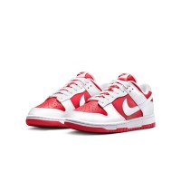 Nike Dunk Low “University Red” DD1391-600 Classic Red-White Low-Top Basketball Shoes - Stylish and Comfortable, Perfect Fusion of Sports and Street Style