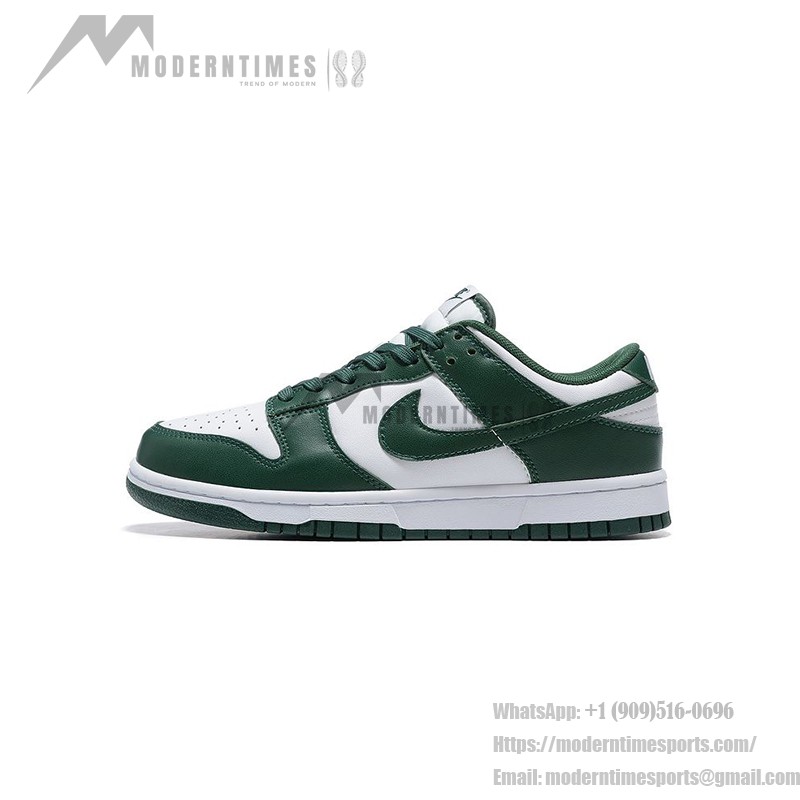 Nike Dunk Low "Varsity Green" DD1391-101 Green and White Sneakers Side View