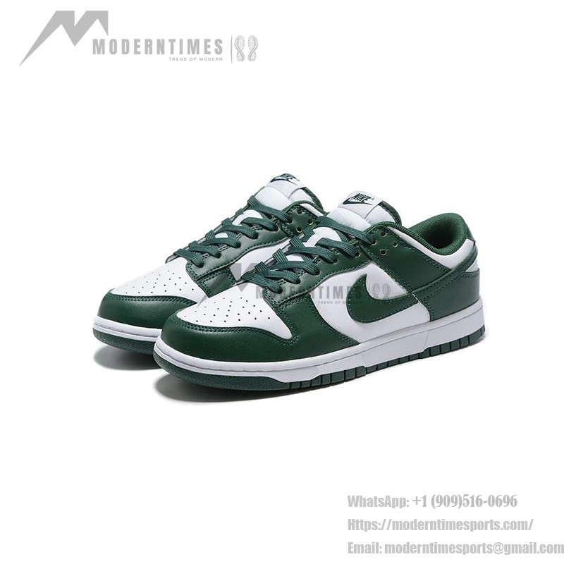 Nike Dunk Low "Varsity Green" DD1391-101 Green and White Sneakers Side View