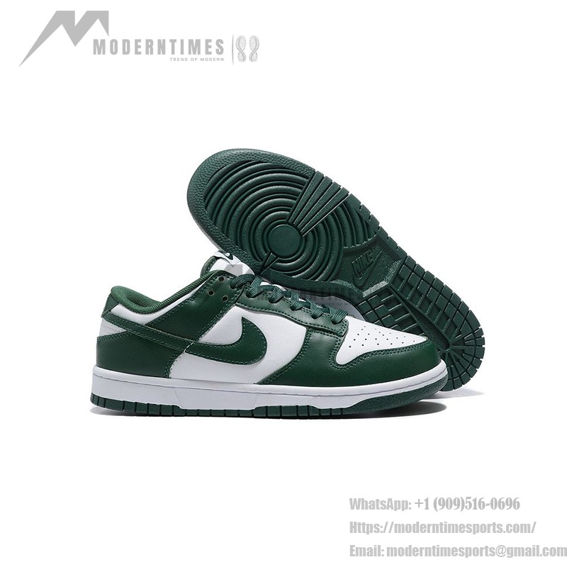 Nike Dunk Low "Varsity Green" DD1391-101 Green and White Sneakers Side View