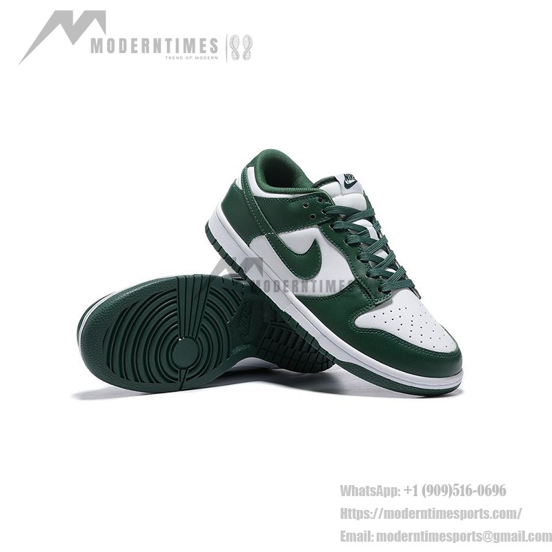 Nike Dunk Low "Varsity Green" DD1391-101 Green and White Sneakers Side View