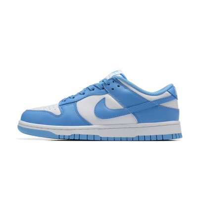 Nike Dunk Low WMNS "Coast" Women’s Blue White Low-Top Sneakers (Style Code DD1503-100)