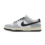 Nike Dunk Low WMNS “Light Smoke Grey” DD1503-117 women’s low-top sneaker in light grey and white.