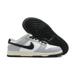 Nike Dunk Low WMNS “Light Smoke Grey” DD1503-117 women’s low-top sneaker in light grey and white.