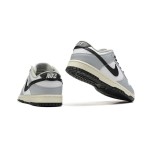 Nike Dunk Low WMNS “Light Smoke Grey” DD1503-117 women’s low-top sneaker in light grey and white.