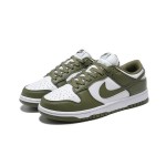 Nike Dunk Low WMNS "Medium Olive" Women’s Olive Green White Sneakers