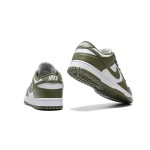 Nike Dunk Low WMNS "Medium Olive" Women’s Olive Green White Sneakers