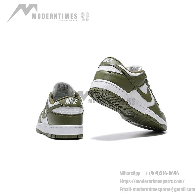 Nike Dunk Low WMNS "Medium Olive" Women’s Olive Green White Sneakers