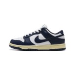 Nike Dunk Low WMNS “Vintage Navy” Women’s Retro Navy Blue Sneakers