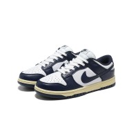 Nike Dunk Low WMNS “Vintage Navy” Women's Retro Deep Blue Sneakers DD1503-115