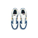 Nike Kasina x Dunk Low '80s Bus' CZ6501-100 - Retro Bus-Inspired Collaboration Sneakers in Sail, Gold, and Blue