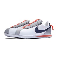 Nike Kendrick Lamar x Cortez Basic Slip House Shoes AV2950-100 - 독특한 슬립온 스니커즈, 대담한 스타일과 일상적인 편안함