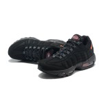 Nike Air Max 95 Black University Red Dark Grey DV5672-001 Sneakers