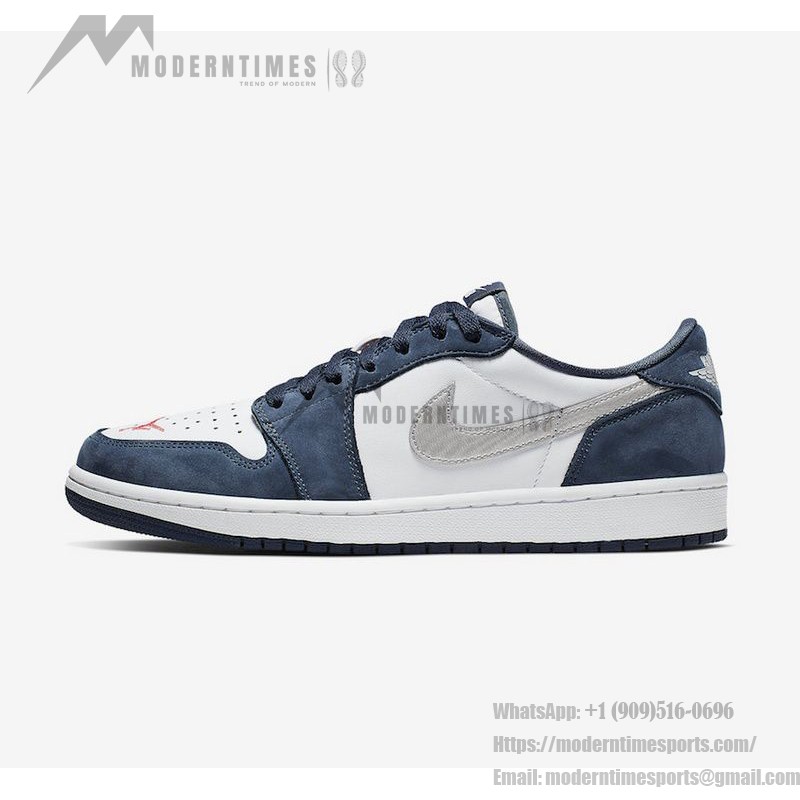 Unique Deep Blue Nike SB x Air Jordan 1 Low CJ7891-400 Sneakers