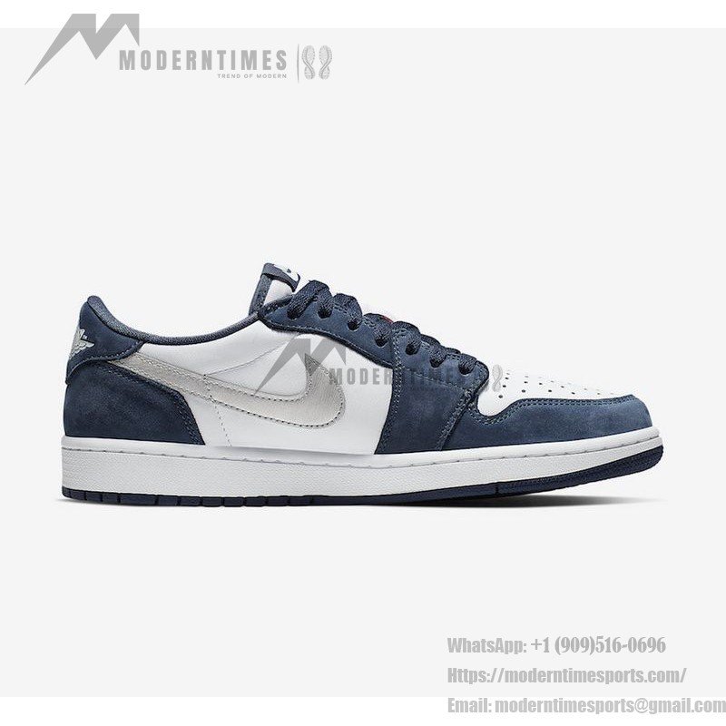 Unique Deep Blue Nike SB x Air Jordan 1 Low CJ7891-400 Sneakers