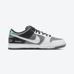 Nike SB Dunk Low ‘Camcorder’ CV1659-001 – 블랙과 그레이 색상의 레트로 디자인 스케이트 신발