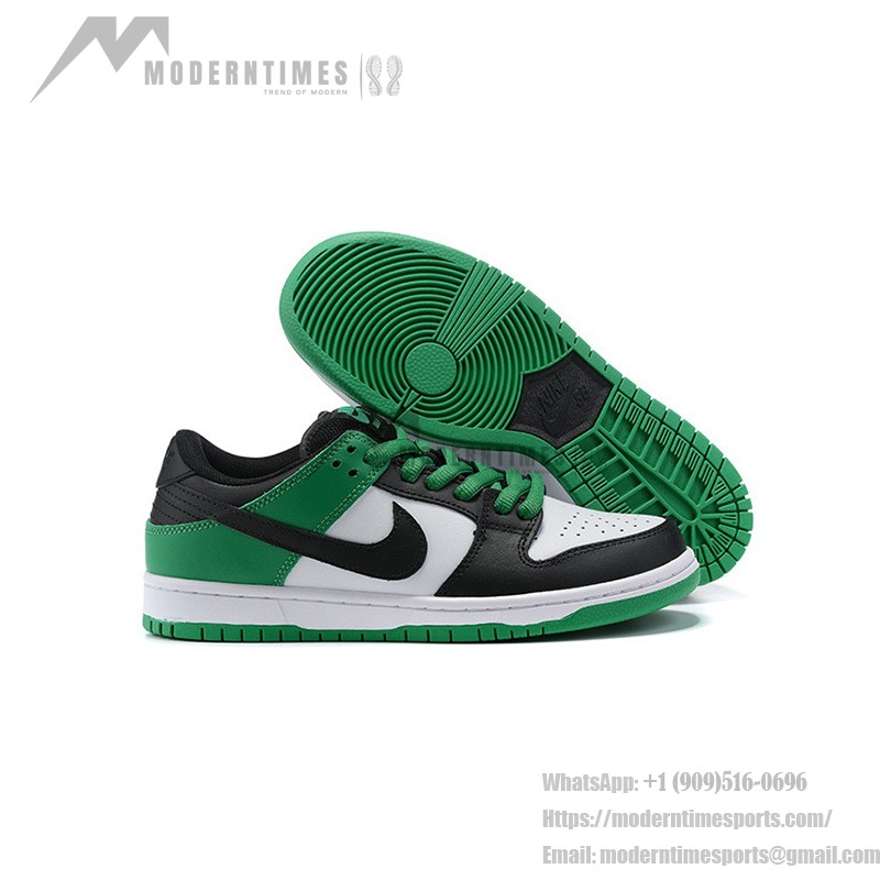 Nike SB Dunk Low Classic Green Skate Schuhe BQ6817-302 - Ikonische grüne Farbgebung