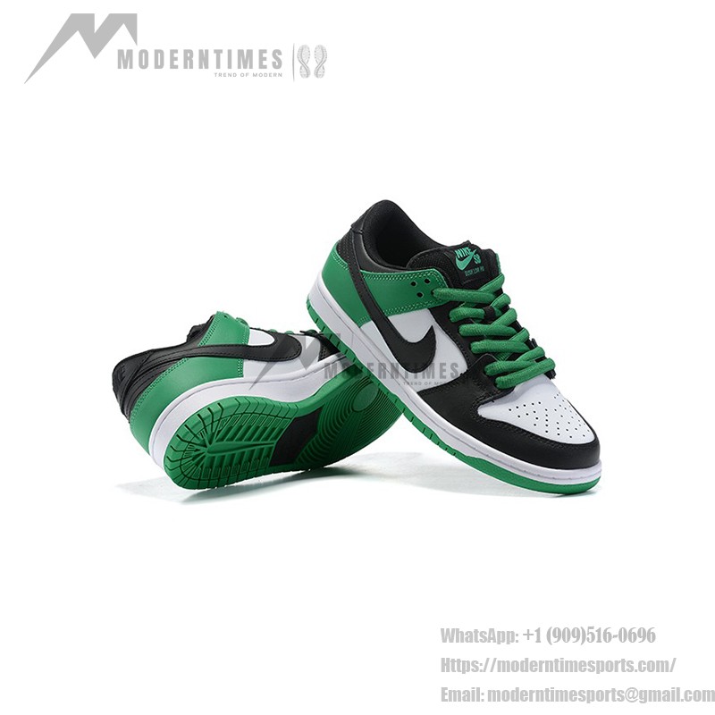 Nike SB Dunk Low Classic Green Skate Schuhe BQ6817-302 - Ikonische grüne Farbgebung