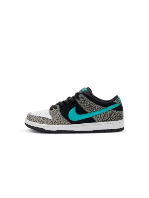 Nike SB Dunk Low "Elephant" 스케이트 슈즈 BQ6817-009 - 아이코닉한 코끼리 프린트, 스타일리시하고 내구성 뛰어난 스케이트 신발