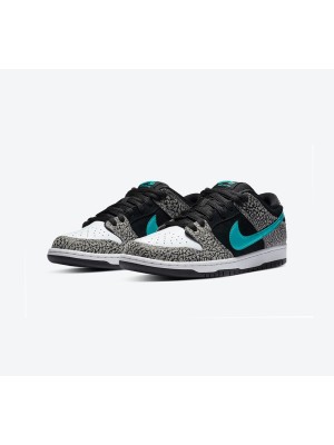 Nike SB Dunk Low "Elephant" 스케이트 슈즈 BQ6817-009 - 아이코닉한 코끼리 프린트, 스타일리시하고 내구성 뛰어난 스케이트 신발