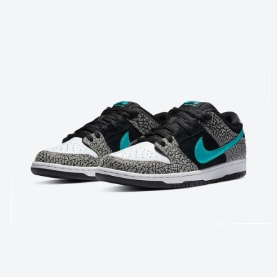 Nike SB Dunk Low "Elephant" Skate Schuhe BQ6817-009 - Ikonisches Elefantenmuster, stilvoll, langlebig und leistungsstark