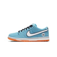 Nike SB Dunk Low "Gulf" Skate Shoes BQ6817-401 - Iconic Gulf Racing Colors, Stylish, Durable, and Performance-Ready