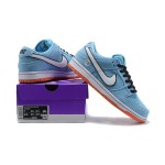 Nike SB Dunk Low "Gulf" Skate Shoes BQ6817-401 - Iconic Gulf Racing Colorway