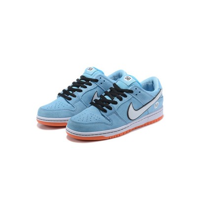 Nike SB Dunk Low "Gulf" Skate Shoes BQ6817-401 - Iconic Gulf Racing Colors, Stylish, Durable, and Performance-Ready