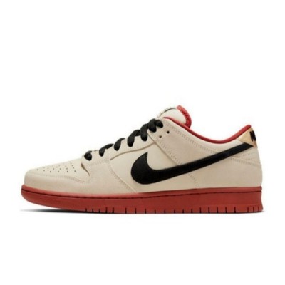 Nike SB Dunk Low 'Muslin' BQ6817-100 – Limited Edition Skate Shoes | Premium Leather & Suede, Zoom Air Cushioning