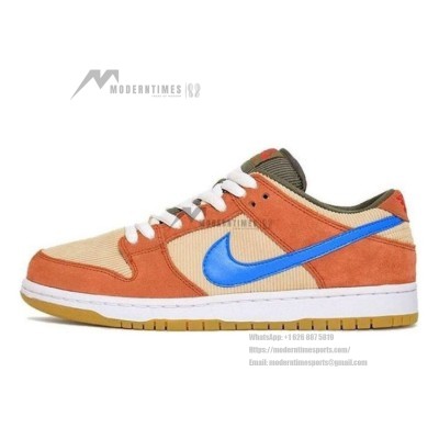 Nike SB Dunk Low Pro 'Corduroy' BQ6817-201 – Premium Corduroy Skate Shoes | Classic Dunk Design, Zoom Air Cushioning