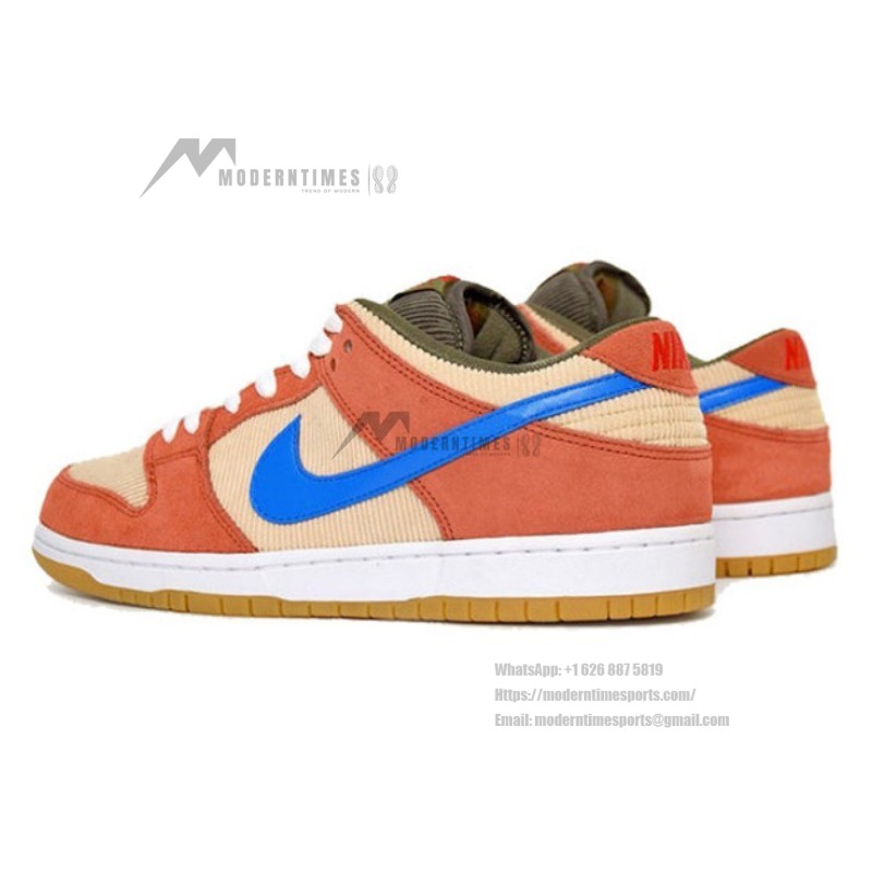 Nike SB Dunk Low Pro 'Corduroy' BQ6817-201 Skate Shoes – Premium Corduroy Upper