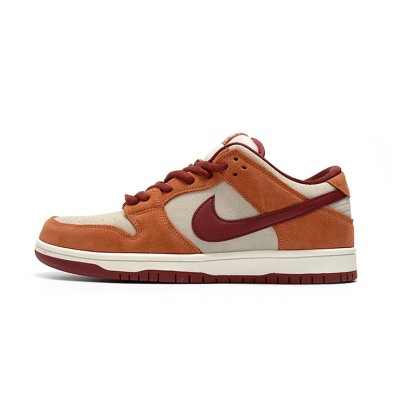 Nike SB Dunk Low Pro Dark Russet Cedar BQ6817-202 | Stylish Skate Shoes for Men | Comfortable & Durable Low-Top Sneakers for Skateboarding & Everyday Wear