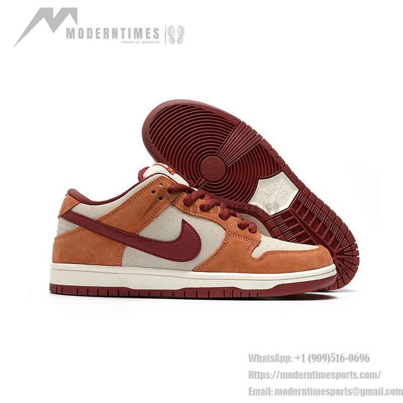 Nike SB Dunk Low Pro Dark Russet Cedar BQ6817-202 | Stylish & Comfortable Skate Shoes for Men