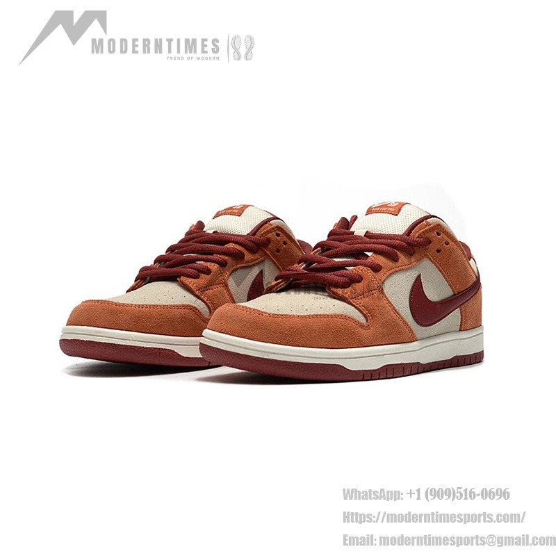 Nike SB Dunk Low Pro Dark Russet Cedar BQ6817-202 | Stylish & Comfortable Skate Shoes for Men