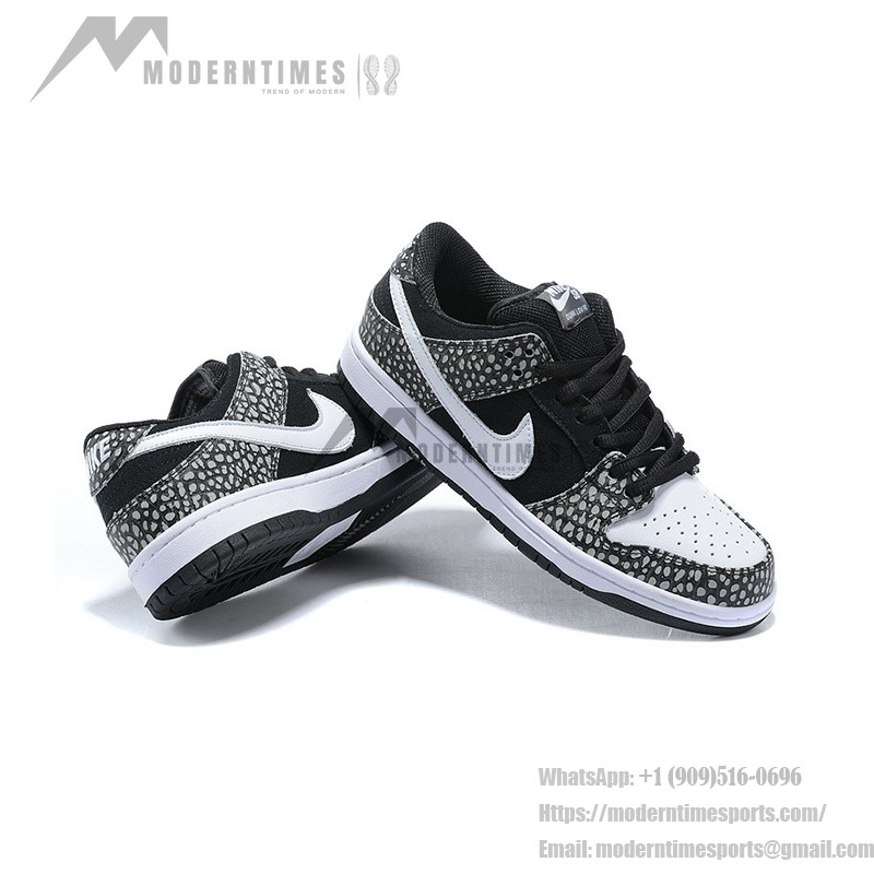 Nike SB Dunk Low Pro ISO Black White CD2563-003 | 프리미엄 스케이트 슈즈 남성용