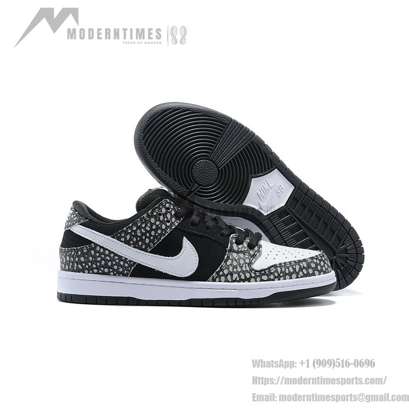 Nike SB Dunk Low Pro ISO Black White CD2563-003 | 프리미엄 스케이트 슈즈 남성용