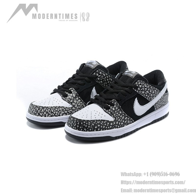 Nike SB Dunk Low Pro ISO Black White CD2563-003 | 프리미엄 스케이트 슈즈 남성용